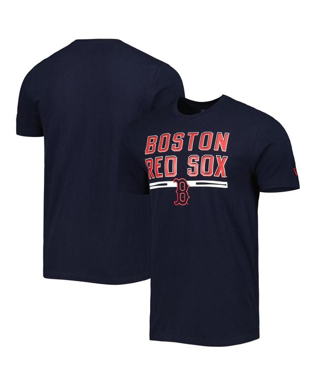 Mens New Era Navy Boston Red Sox Batting Practice T-shirt Product Image