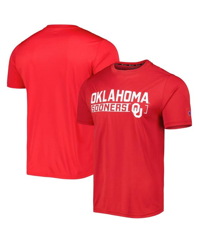 Mens Champion Crimson Oklahoma Sooners Impact Knockout T-shirt Product Image