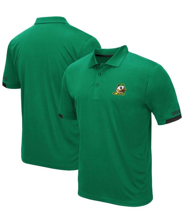 Mens Green Oregon Ducks Logo Santry Polo Shirt Product Image