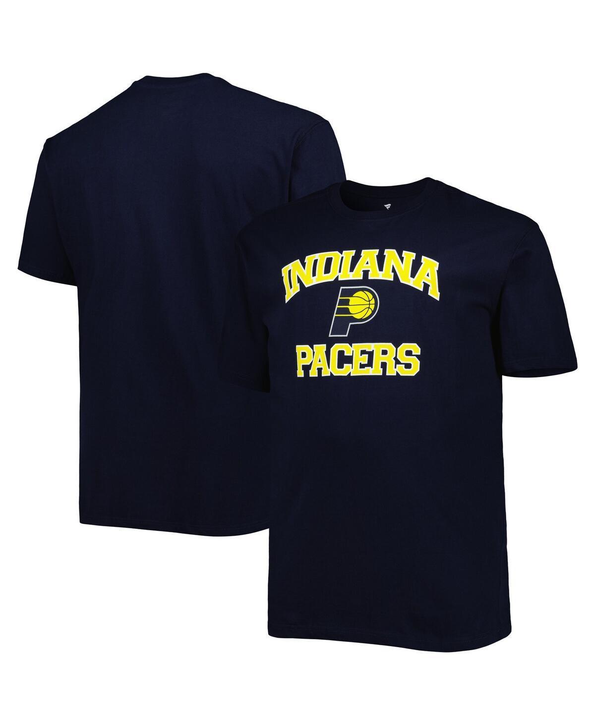 Mens Indiana Pacers Big & Tall Heart & Soul T-Shirt Blue Product Image