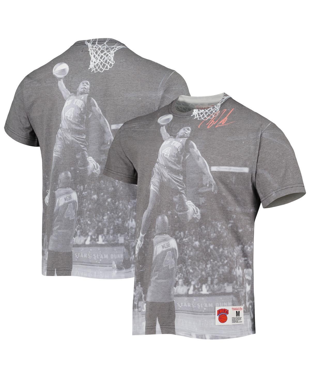 Mens Mitchell & Ness Nate Robinson Heather Gray New York Knicks Above The Rim T-Shirt Product Image