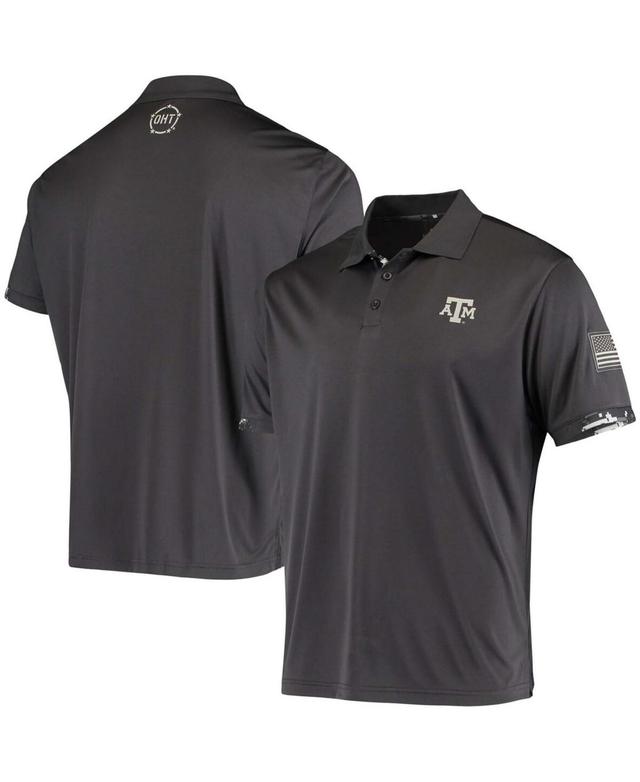 Mens Charcoal Texas A M Aggies Oht Military Inspired Appreciation Digital Camo Team Polo Product Image