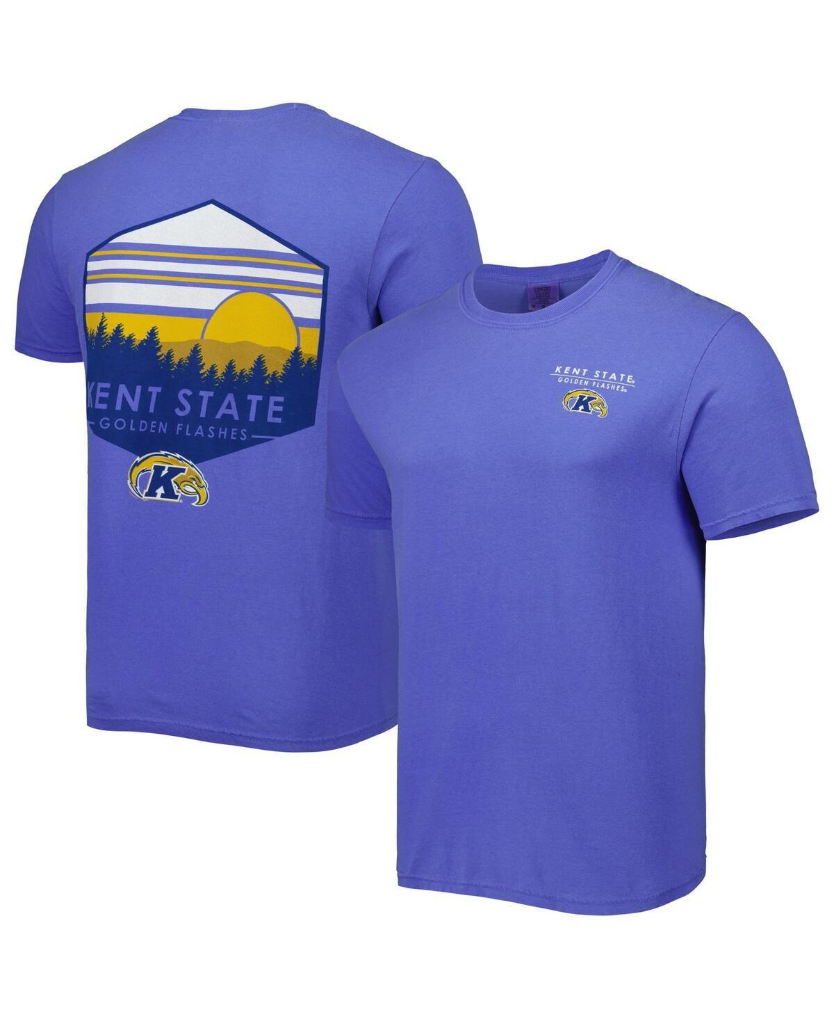 Mens Blue Kent State Golden Flashes Landscape Shield T-shirt Product Image