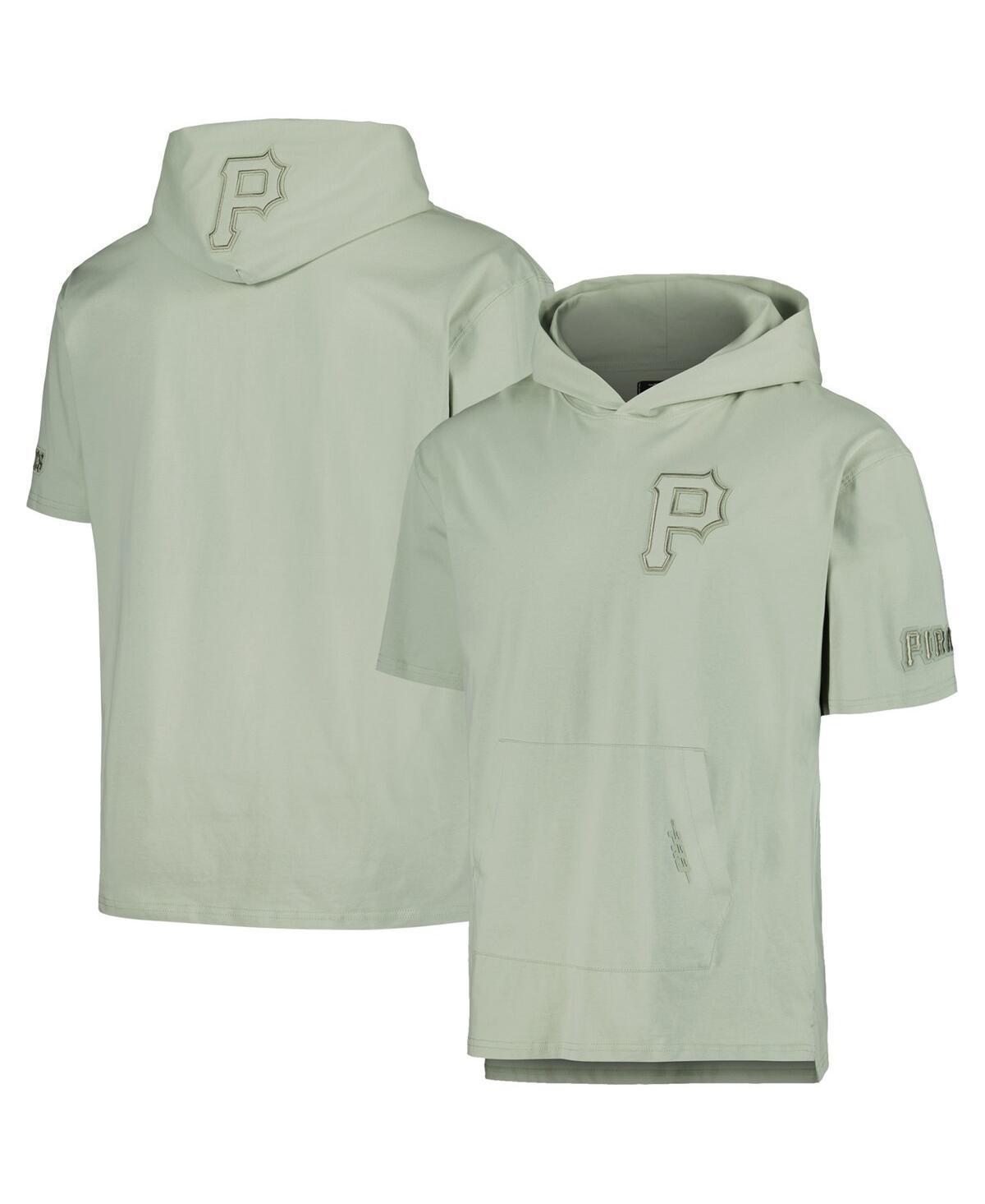 Mens Pro Standard Green Pittsburgh Pirates Neutral Short Sleeve Hoodie T-shirt Product Image