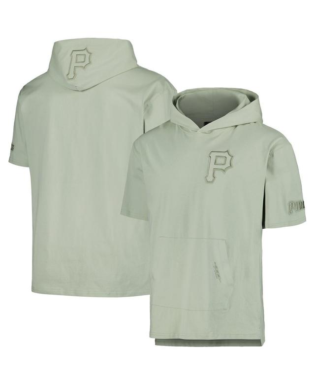 Mens Pro Standard Green Pittsburgh Pirates Neutral Short Sleeve Hoodie T-shirt Product Image