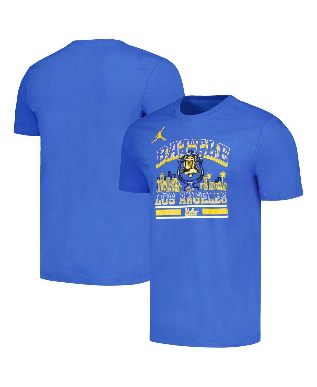 Mens Jordan Blue Ucla Bruins vs. Usc Trojans Rivalry T-shirt Product Image