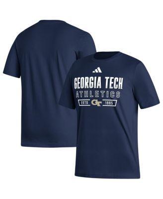 Mens adidas Navy Georgia Tech Yellow Jackets Head of Class Fresh T-shirt Product Image