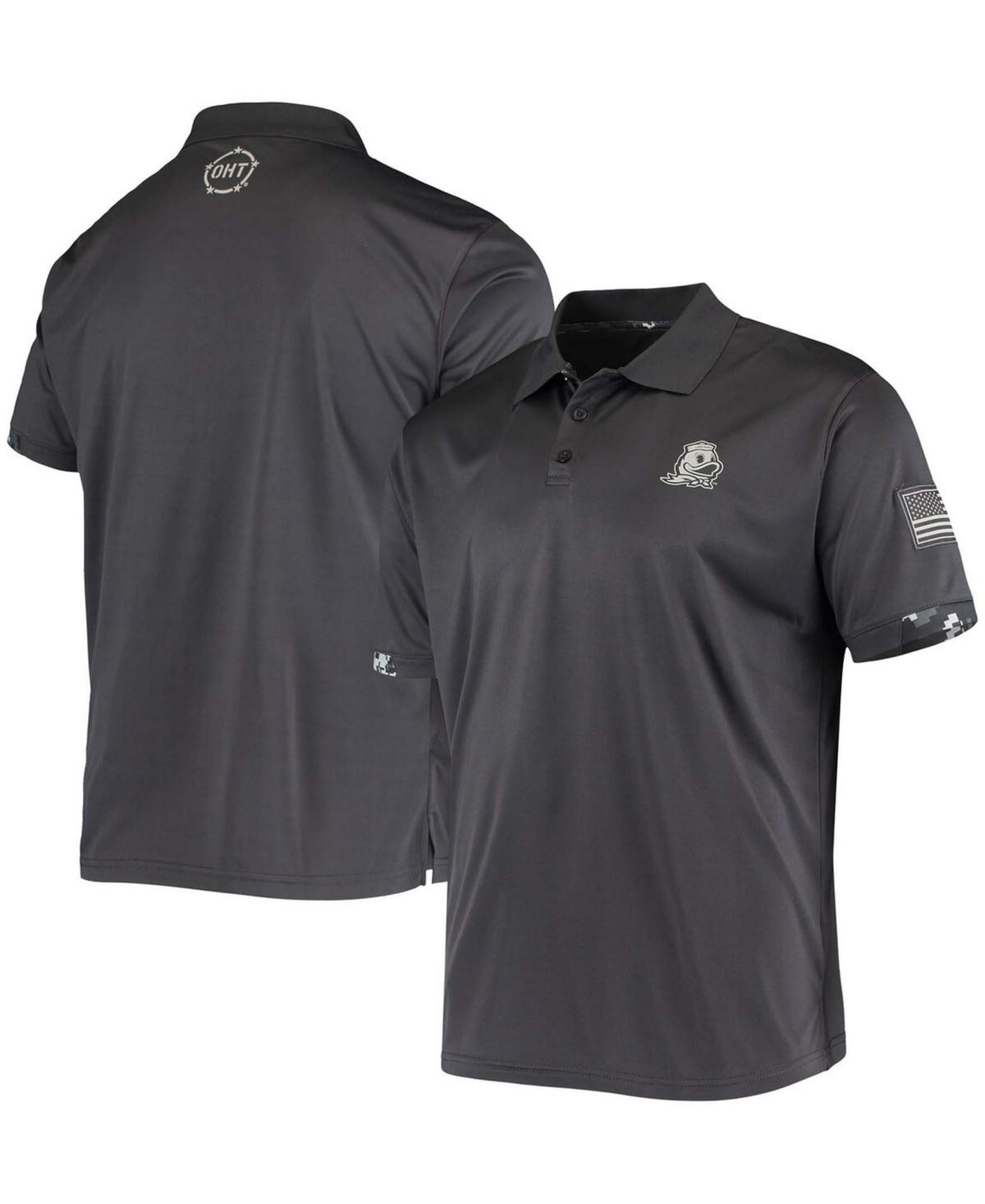 Mens Charcoal Oregon Ducks Oht Military-Inspired Appreciation Digital Camo Polo Shirt Product Image