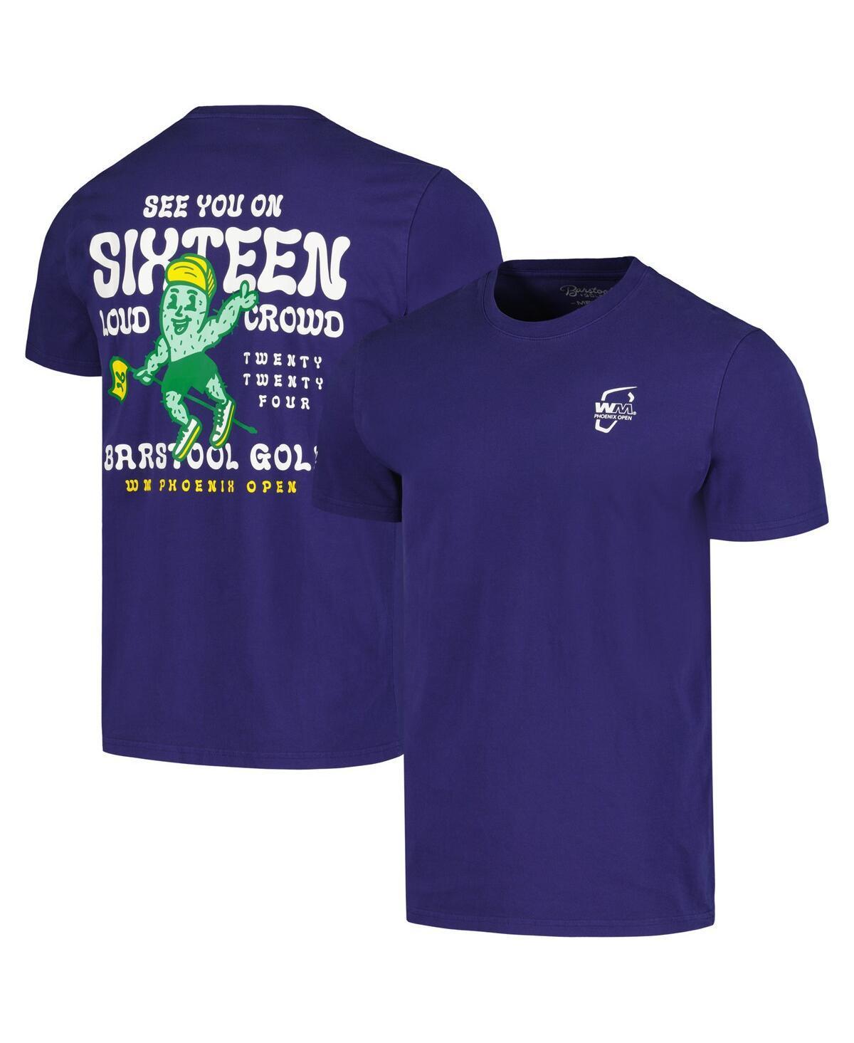 Mens Barstool Golf Navy Wm Phoenix Open See You On Sixteen Cactus T-Shirt Product Image