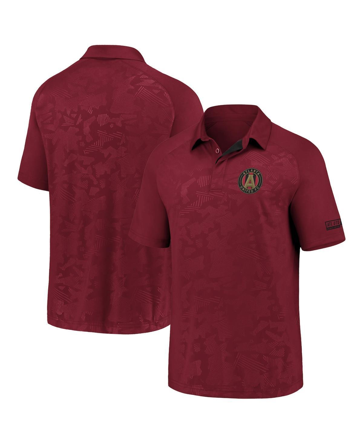 Fanatics Mens Atlanta United Fc Iconic Defender Polo Shirt - Red Product Image