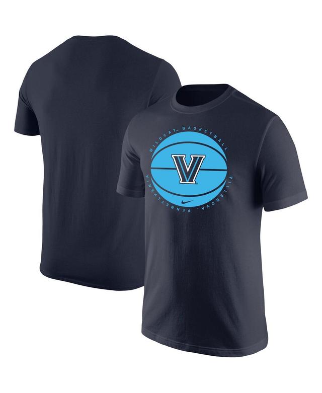 Mens Nike Navy Villanova Wildcats Basketball Logo T-shirt Product Image