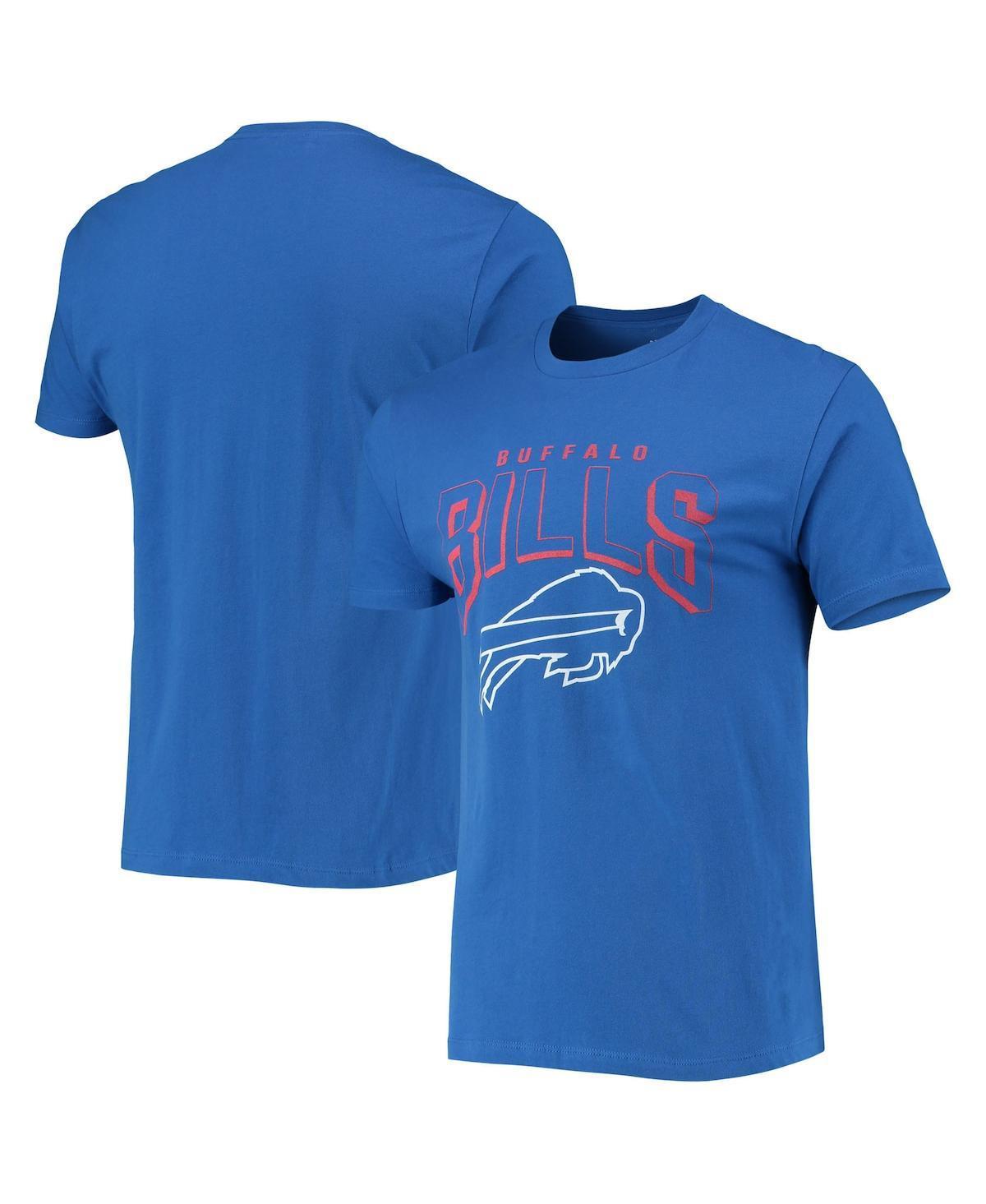 Mens Junk Food Royal Buffalo Bills Bold Logo T-Shirt Product Image