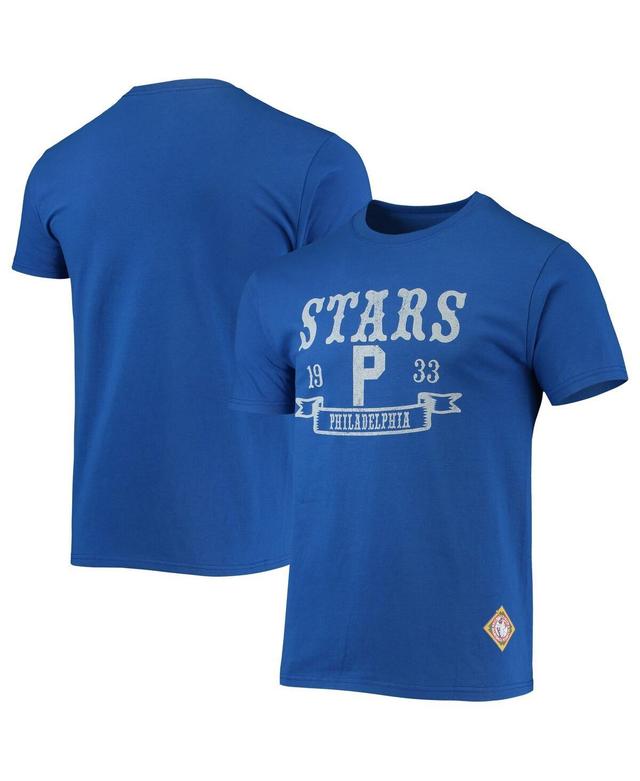 Mens Stitches Royal Philadelphia Stars Negro League Wordmark T-shirt Product Image