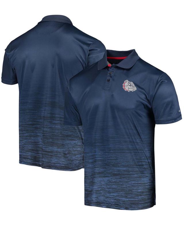 Mens Colosseum Navy Gonzaga Bulldogs Marshall Polo Zag Blue Product Image