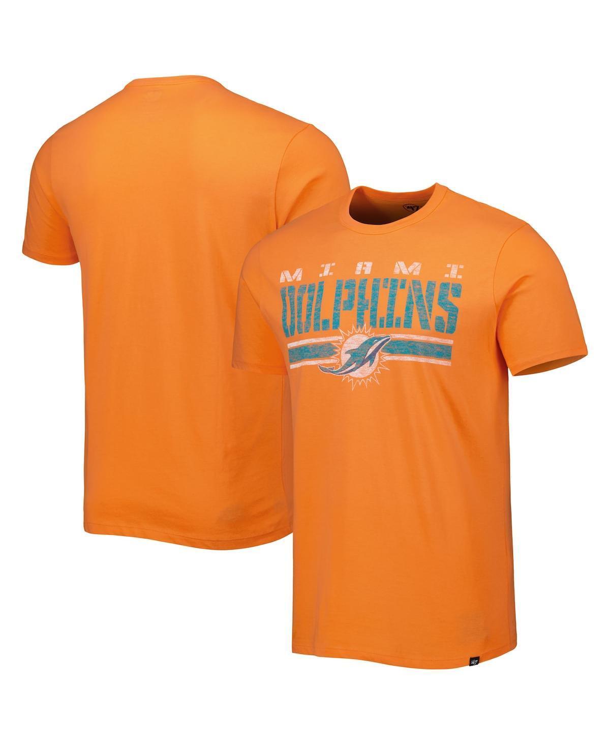 Mens 47 Miami Dolphins Team Stripe T-Shirt Product Image