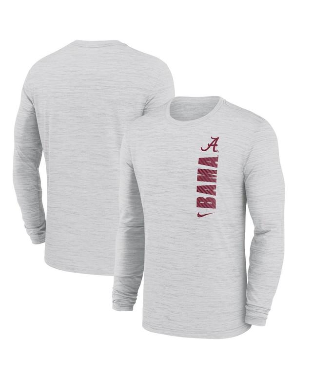 Mens Nike Alabama Crimson Tide 2024 Sideline Velocity Performance Long Sleeve T-Shirt Product Image