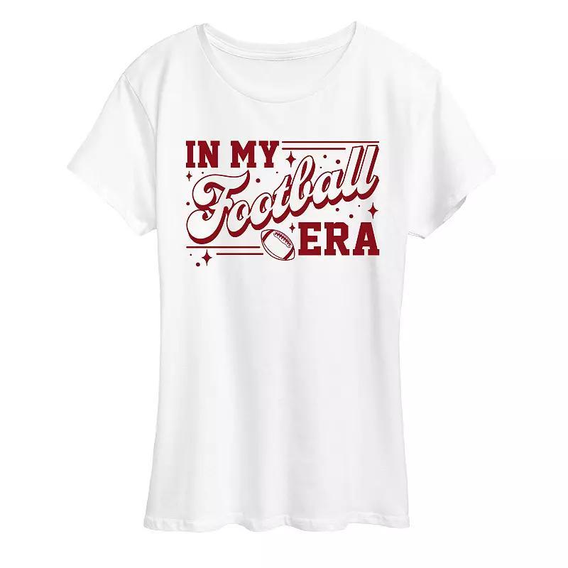 Womens In My Football Era Graphic Tee, Girls Product Image