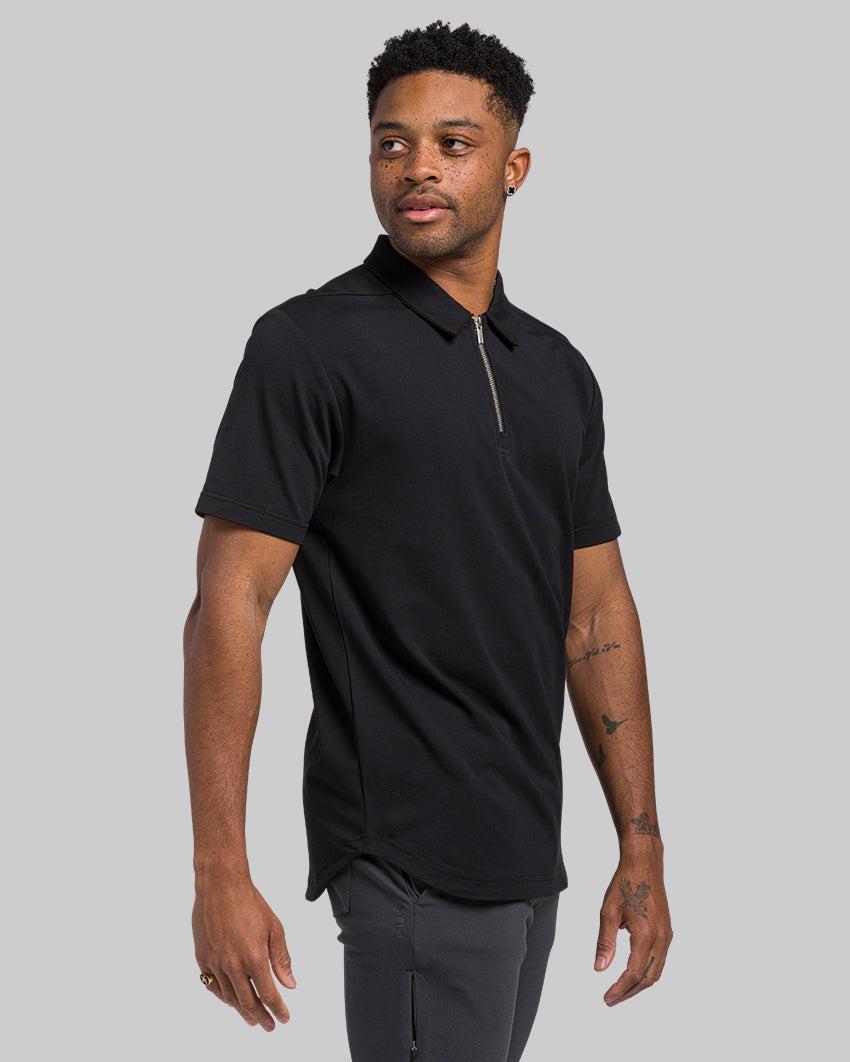 LUX Zip Polo Product Image