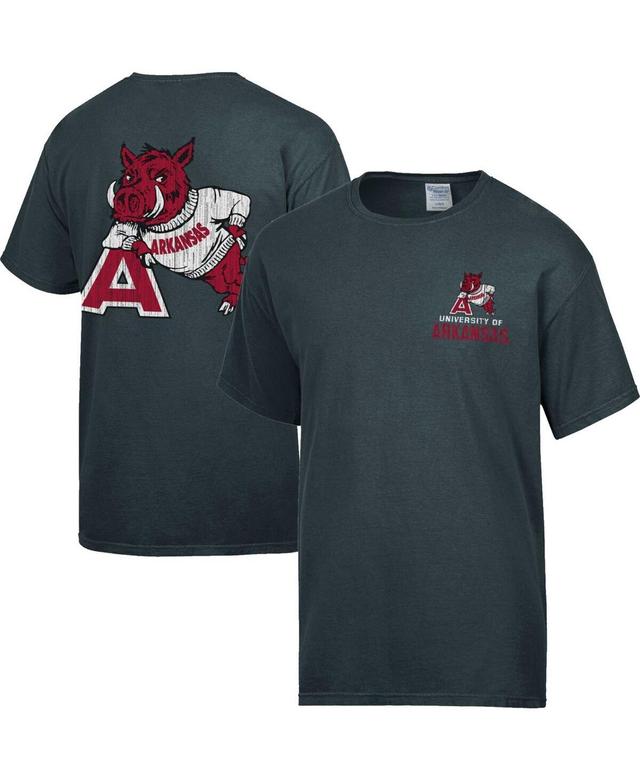 Comfortwash Mens Charcoal Arkansas Razorbacks Vintage-like Logo T-Shirt Product Image