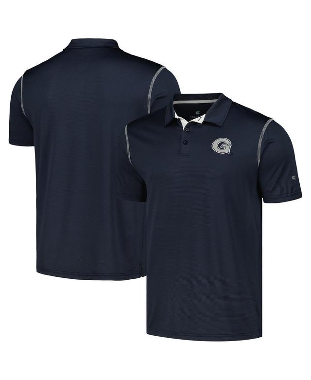 Mens Colosseum  Navy Georgetown Hoyas Cameron Polo Product Image