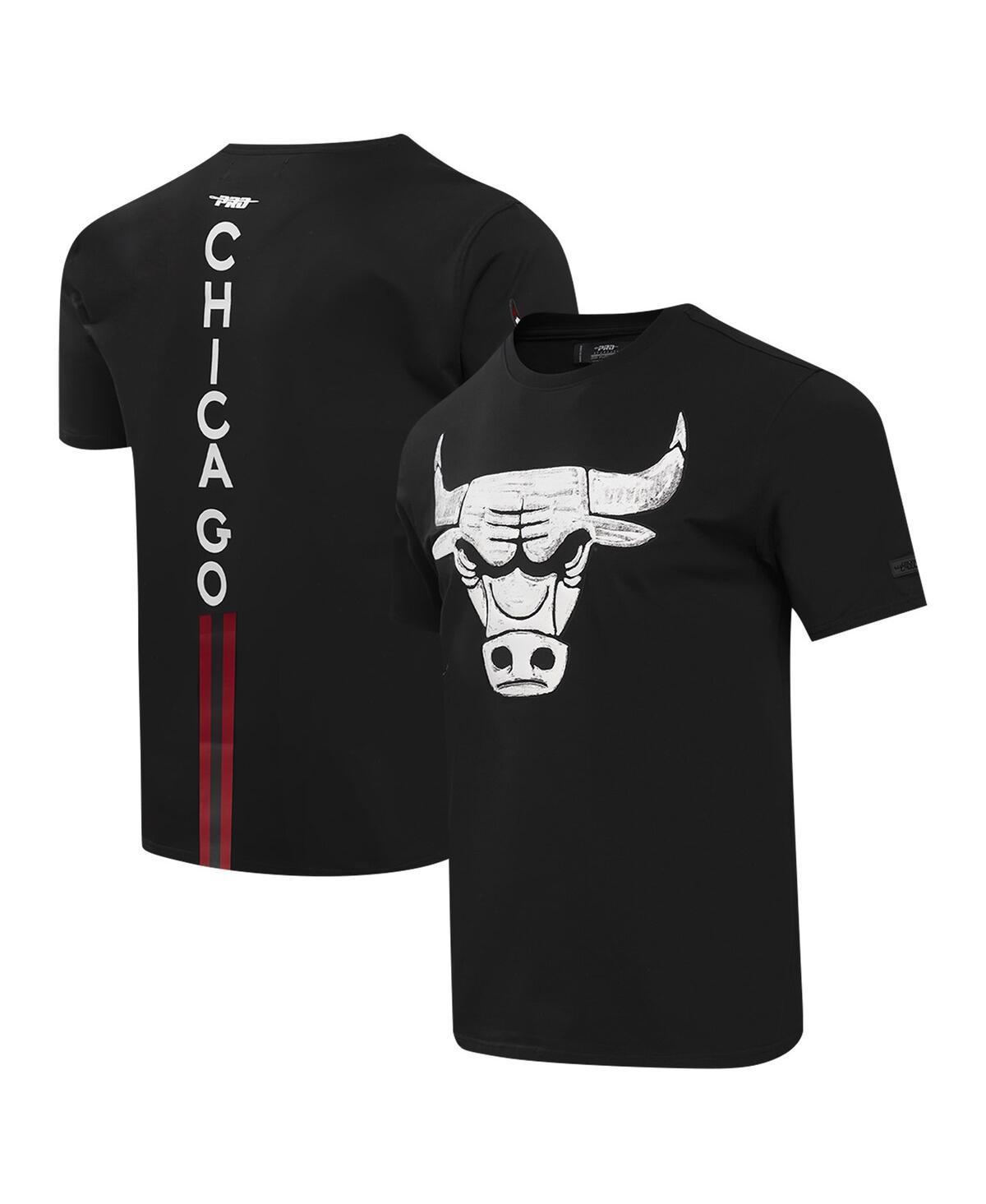 Mens Pro Standard Black Chicago Bulls T-shirt Product Image