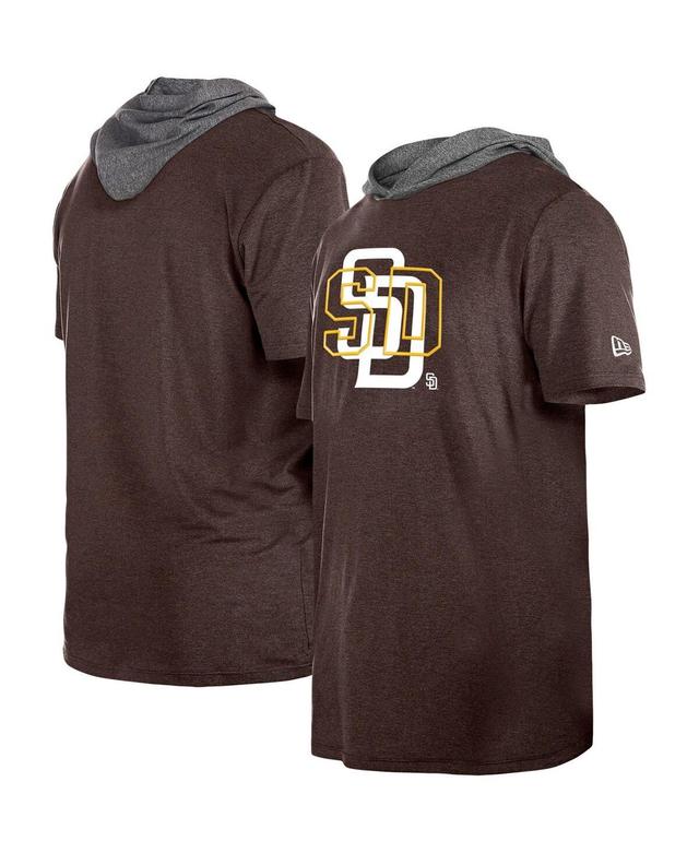 Mens New Era San Diego Padres Team Hoodie T-Shirt Product Image