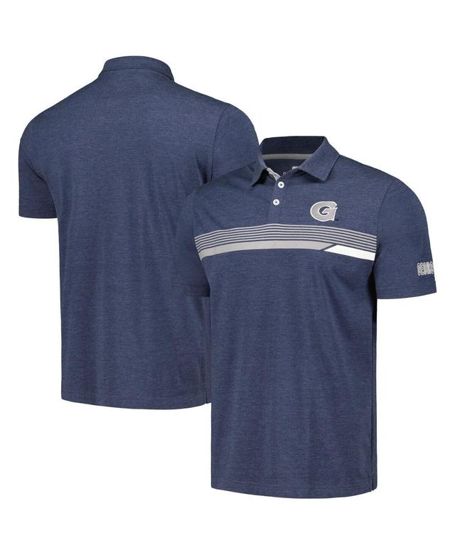 Mens Colosseum Navy Georgetown Hoyas No Problemo Polo Shirt Product Image