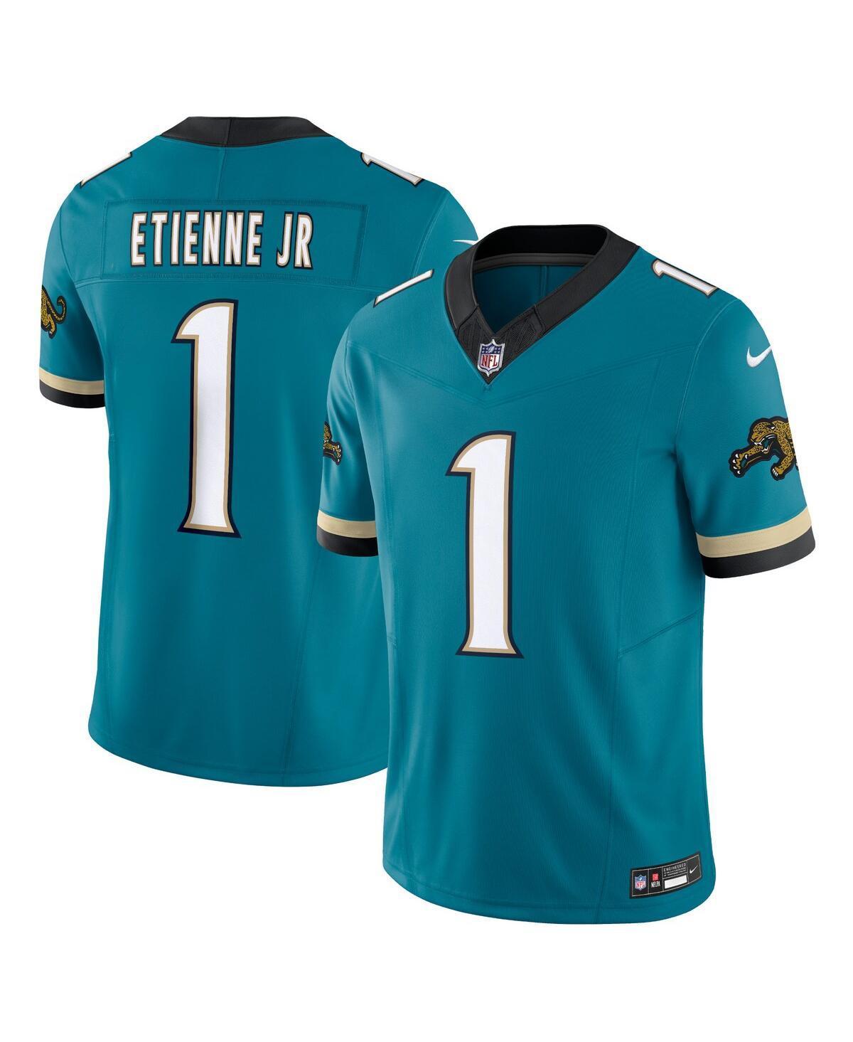 Nike Mens Travis Etienne Teal Jacksonville Jaguars Prowler Throwback Vapor F.u.s.e. Limited Jersey - Teal Product Image