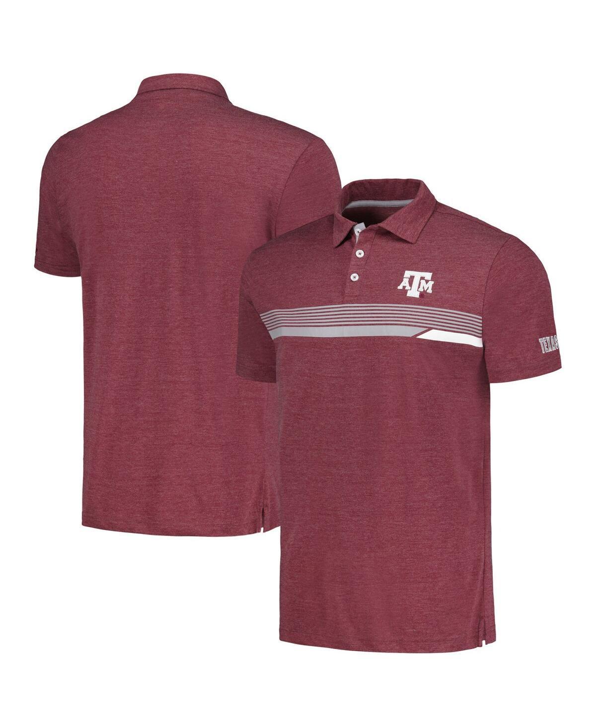 Mens Colosseum Maroon Texas A&M Aggies No Problemo Polo Shirt Product Image