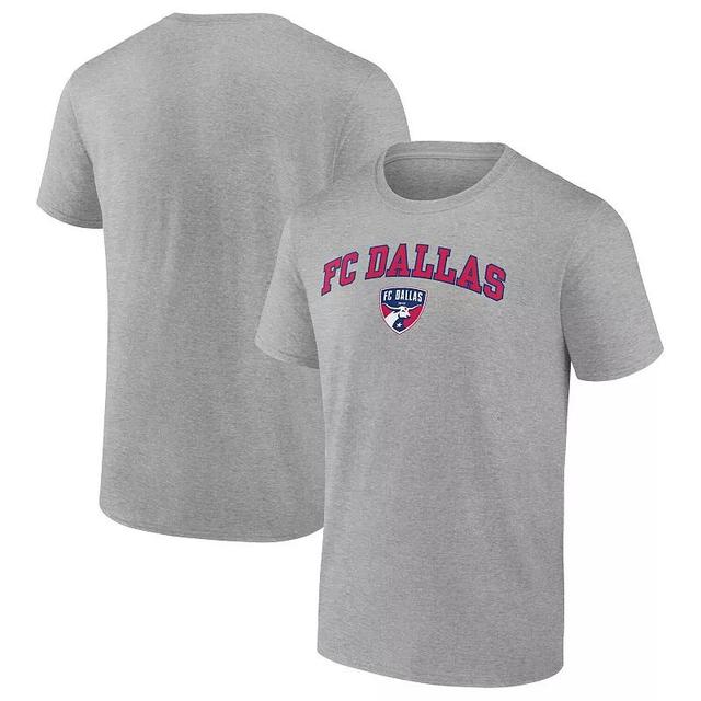 Mens Fanatics Steel FC Dallas Heart & Soul T-Shirt Product Image