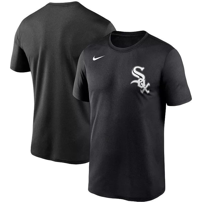 Mens Nike Black Chicago White Sox Wordmark Legend Performance T-Shirt Product Image