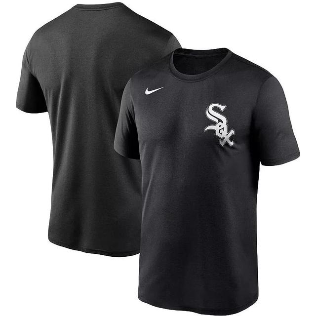 Mens Nike Black Chicago White Sox Wordmark Legend T-shirt Product Image