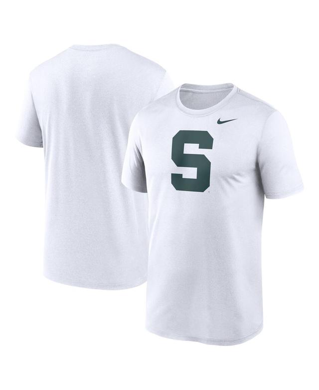 Nike Mens White Michigan State Spartans Primetime Legend Alternate Logo T-Shirt Product Image