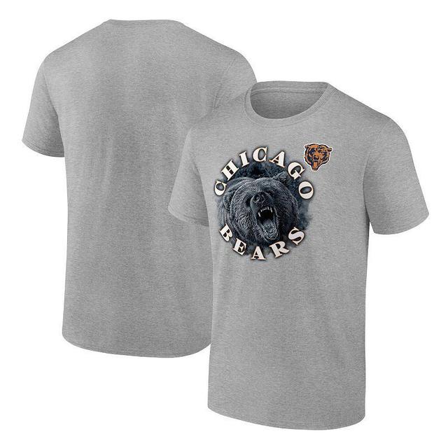 Mens Fanatics Branded Heathered Gray Chicago Bears Big & Tall Sporting Chance T-Shirt Product Image