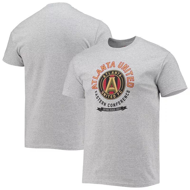 Mens Majestic Gray Atlanta United FC Established T-Shirt Product Image