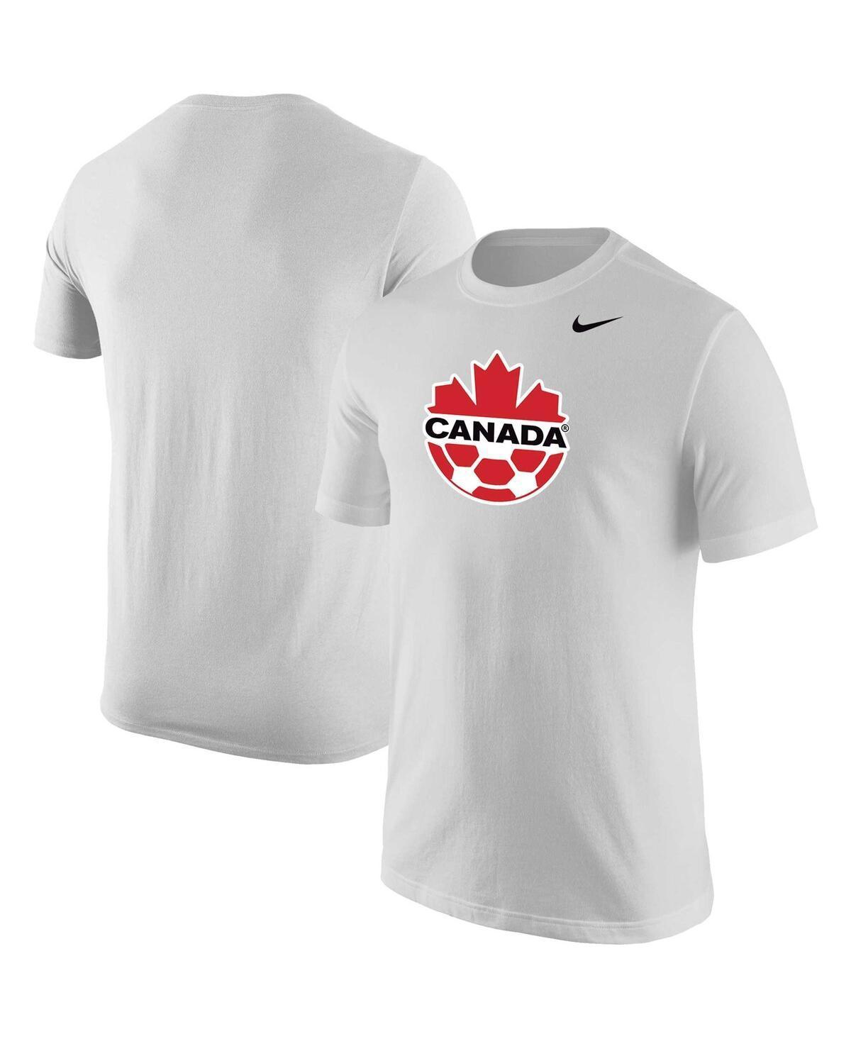 Mens Nike White Canada Soccer Core T-shirt Product Image