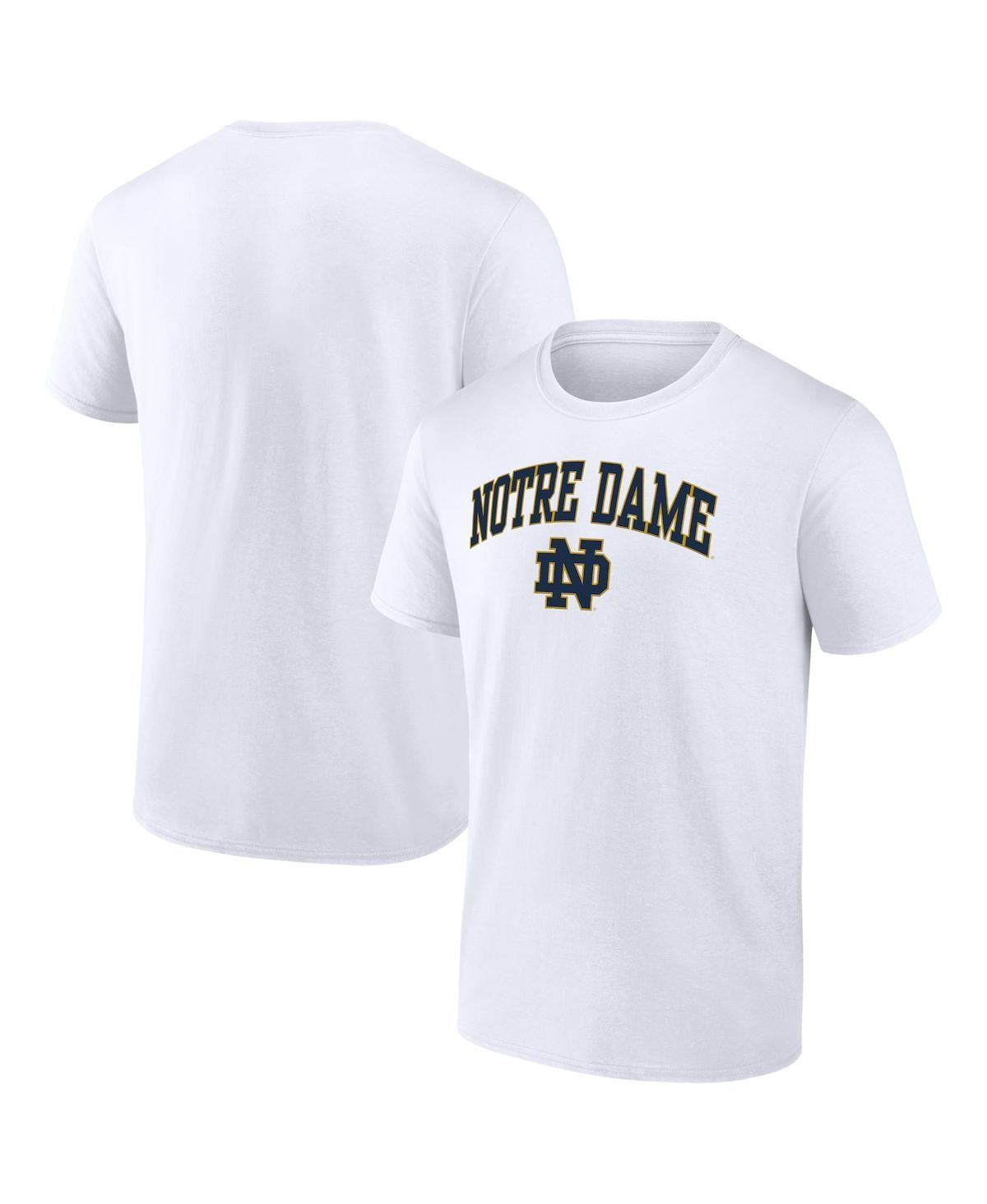 Mens Fanatics White Notre Dame Fighting Irish Campus T-shirt Product Image