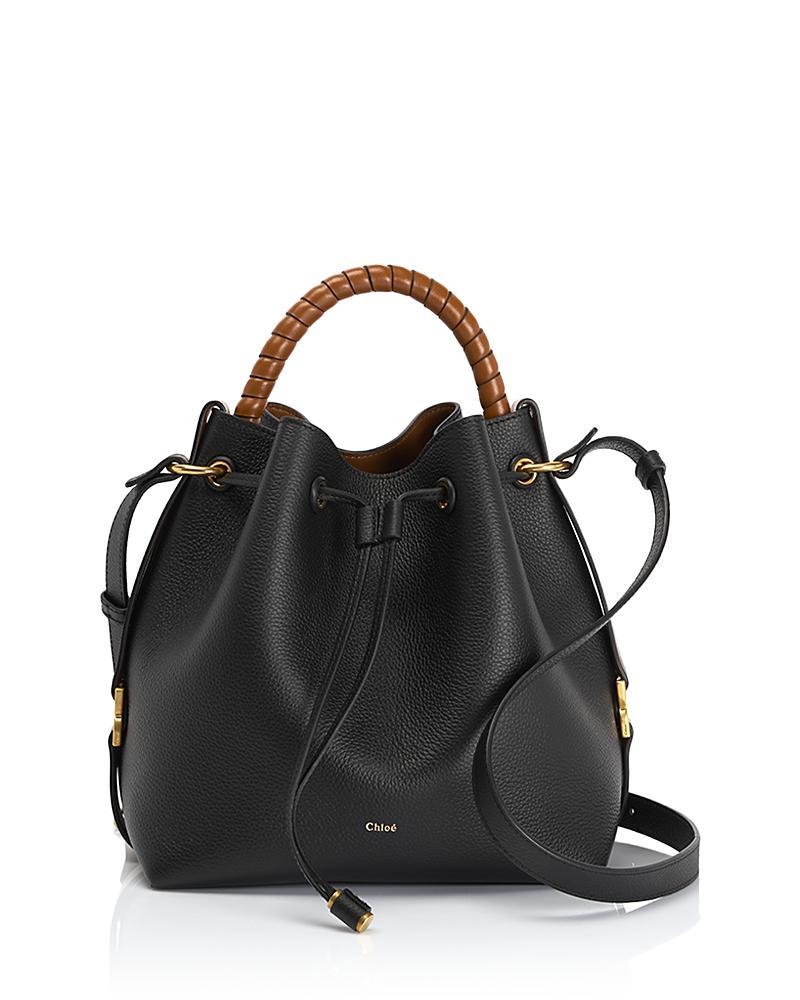 Womens Marcie Leather Bucket Bag Product Image