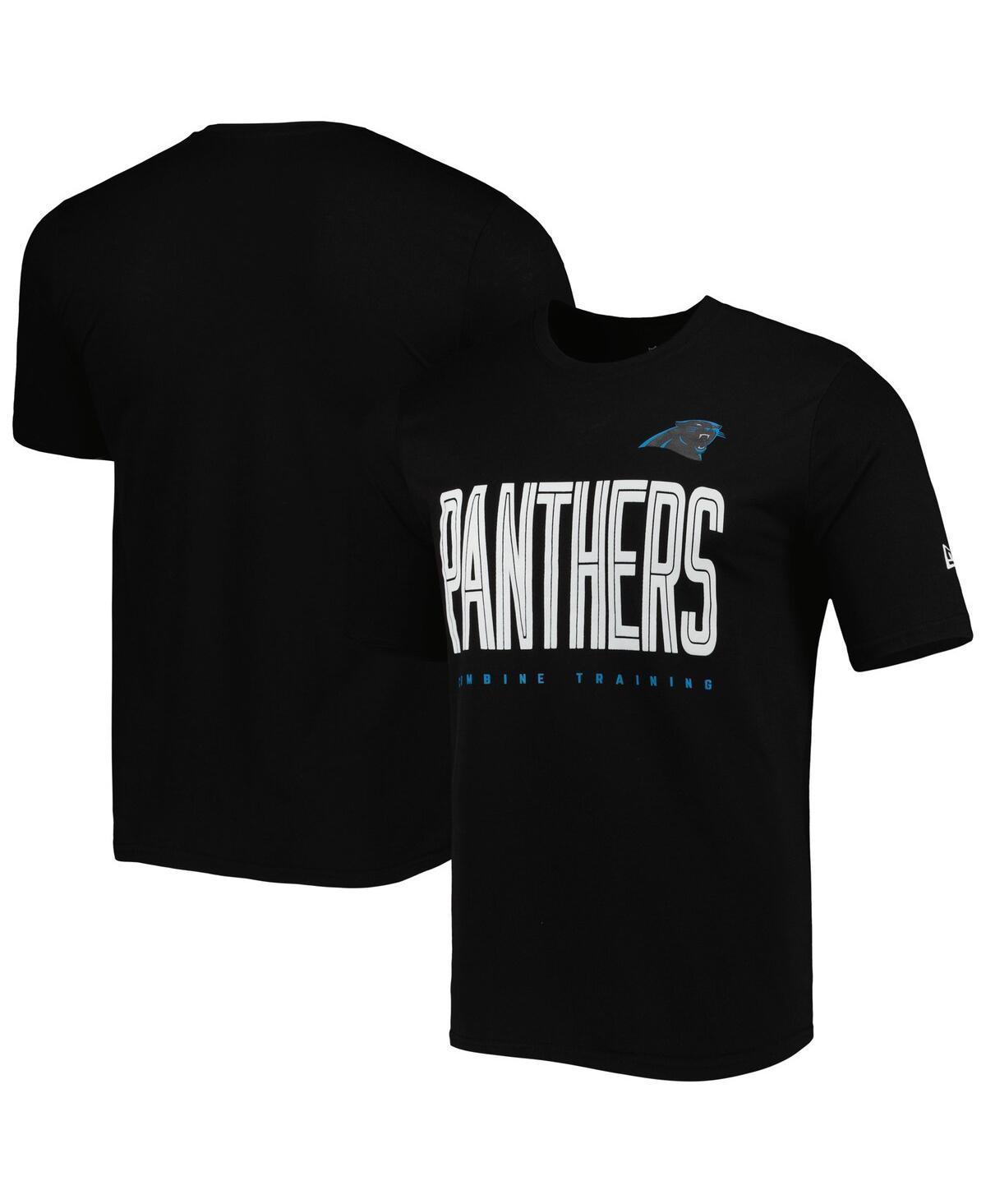 Mens New Era Carolina Panthers Combine Authentic Training Huddle Up T-Shirt Product Image