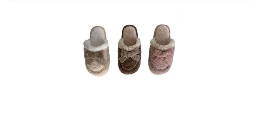 Couple Matching Fleece Home Slippers Product Image