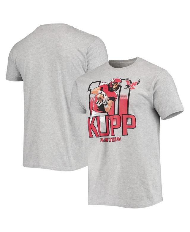 Mens Original Retro Brand Cooper Kupp Heathered Gray Eastern Washington Eagles Player T-Shirt Product Image