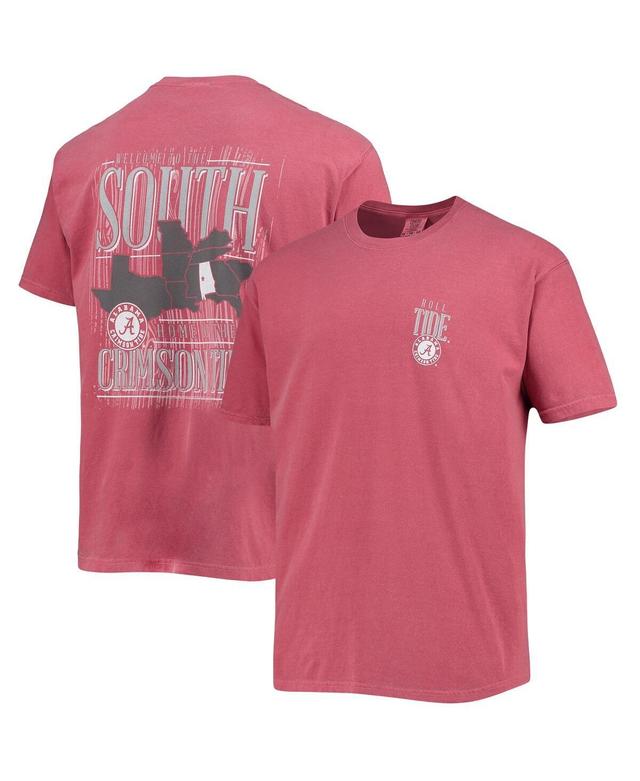 Unbranded Men's Crimson Alabama Crimson Tide Comfort Colors Welcome to the South T-Shirt, Size: Large, Red - Size: L Product Image