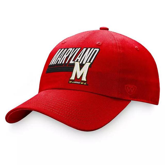 Mens Top of the World Maryland Terrapins Slice Adjustable Hat Product Image