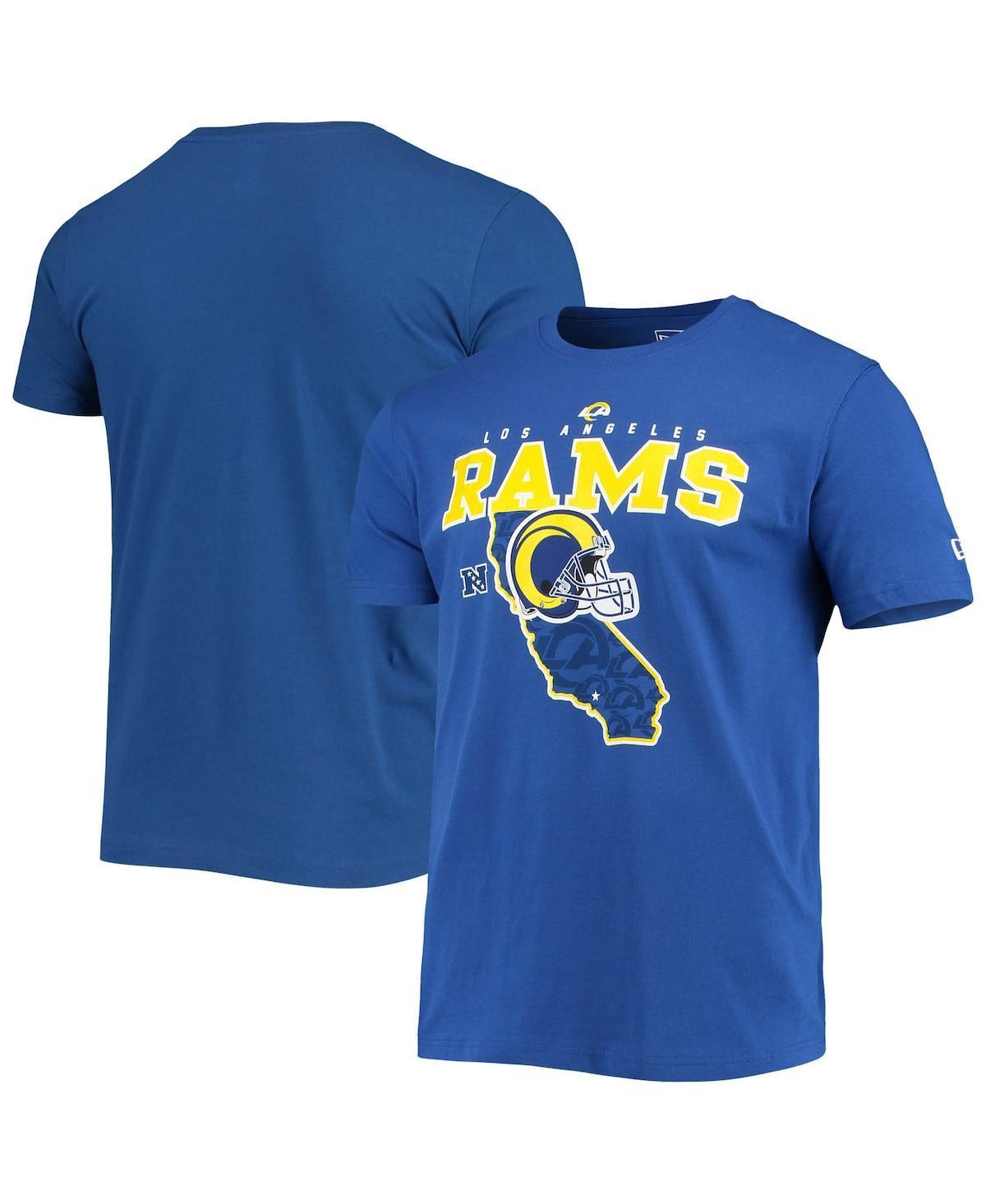 Mens New Era Royal Los Angeles Rams Local Pack T-Shirt Product Image