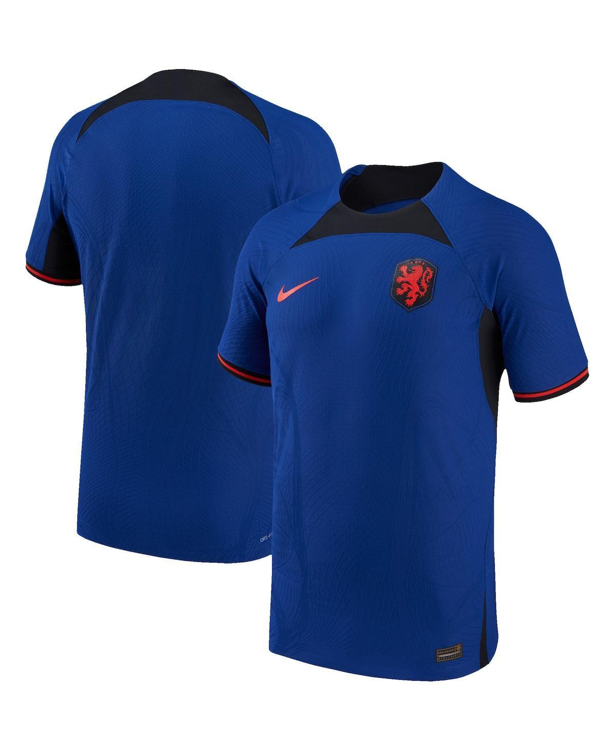 Mens Nike Blue Netherlands National Team 2022/23 Away Vapor Match Authentic Blank Jersey - Blue Product Image