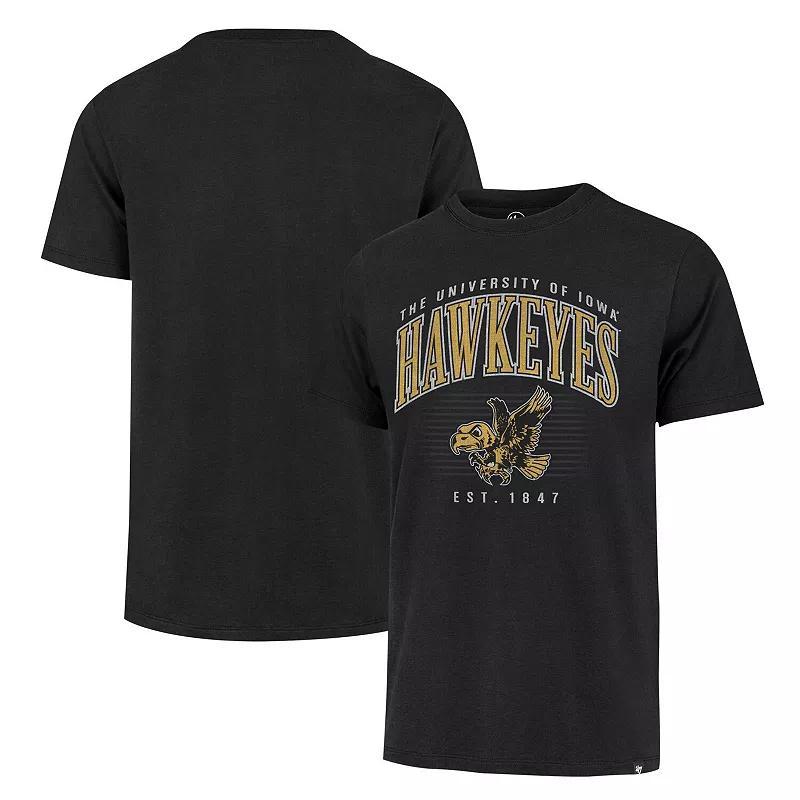 Mens 47 Iowa Hawkeyes Double Header Franklin T-Shirt Product Image