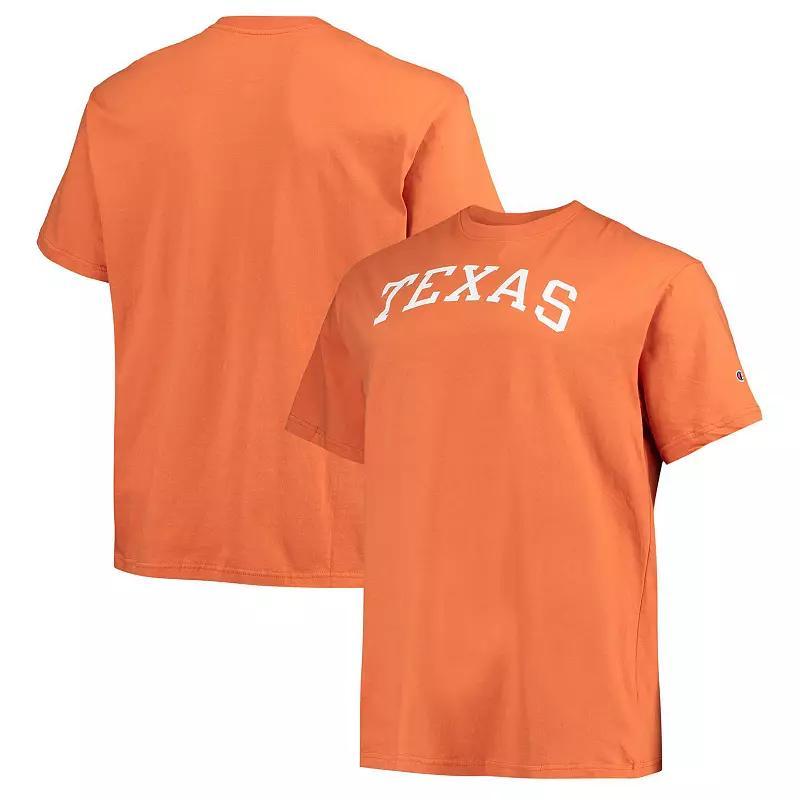 Mens Champion Texas Texas Longhorns Big & Tall Arch Team Logo T-Shirt Product Image