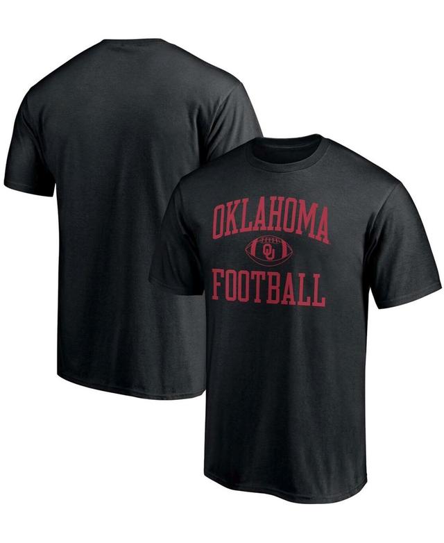 Mens Fanatics Black Oklahoma Sooners First Sprint Team T-shirt Product Image