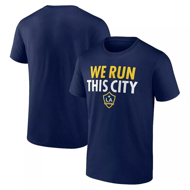 Mens Fanatics LA Galaxy Iconic Team Chant T-Shirt Blue Product Image