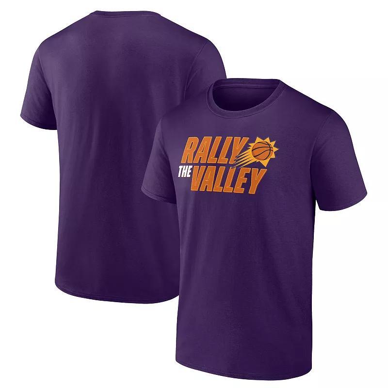 Mens Fanatics Branded Purple Phoenix Suns Hometown Collection Rally The Valley T-Shirt Product Image